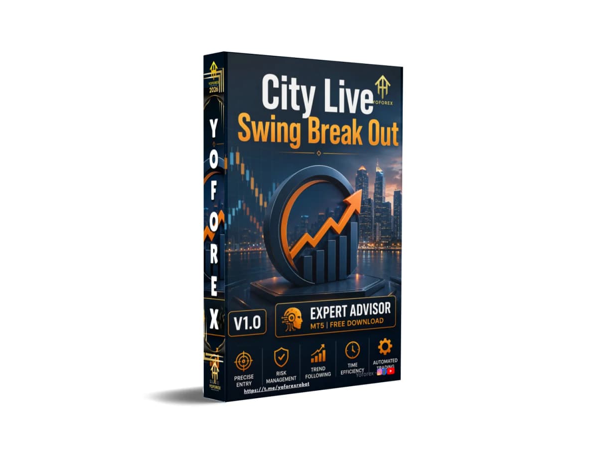 🚀 City Live Swing Break Out EA MT5: Explosive Swing Profits Start NOW – Download Before It Sells Out!