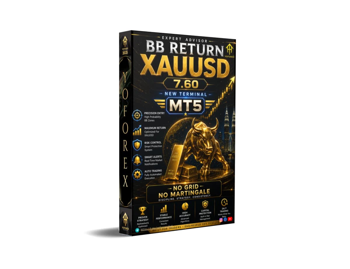 🚨 BB Return EA V7.60 MT5 FREE DOWNLOAD - Grab It NOW Before Time Runs Out!