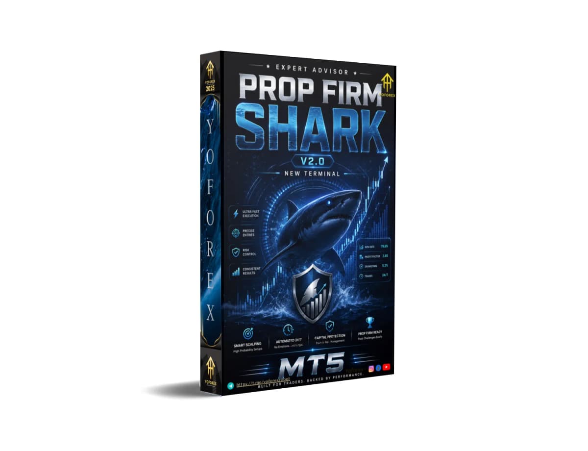 🚨 Grab Prop Firm SHARK EA V2.0 MT5 FREE DOWNLOAD Now - Limited Time!
