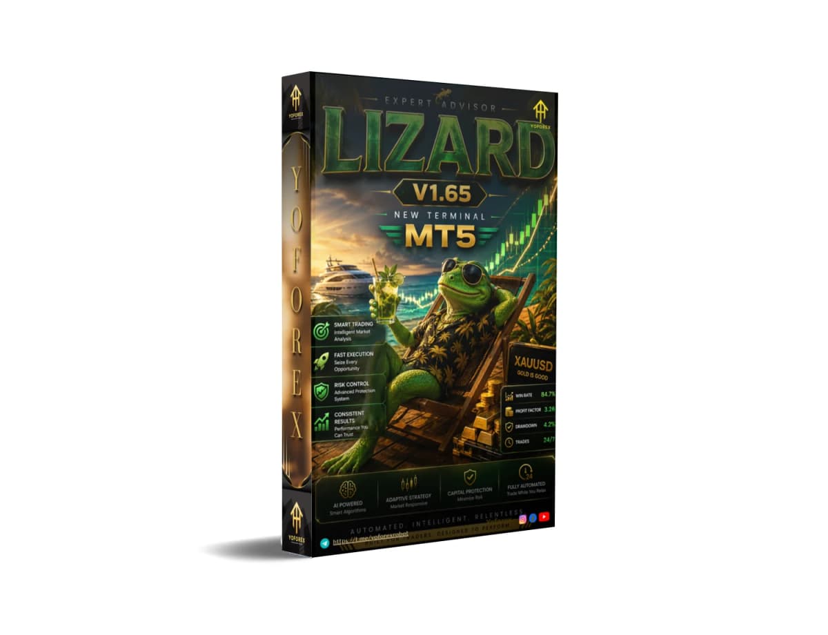 🚨 Lizard EA V1.65 MT5 FREE Download - Grab It NOW Before It's Gone!