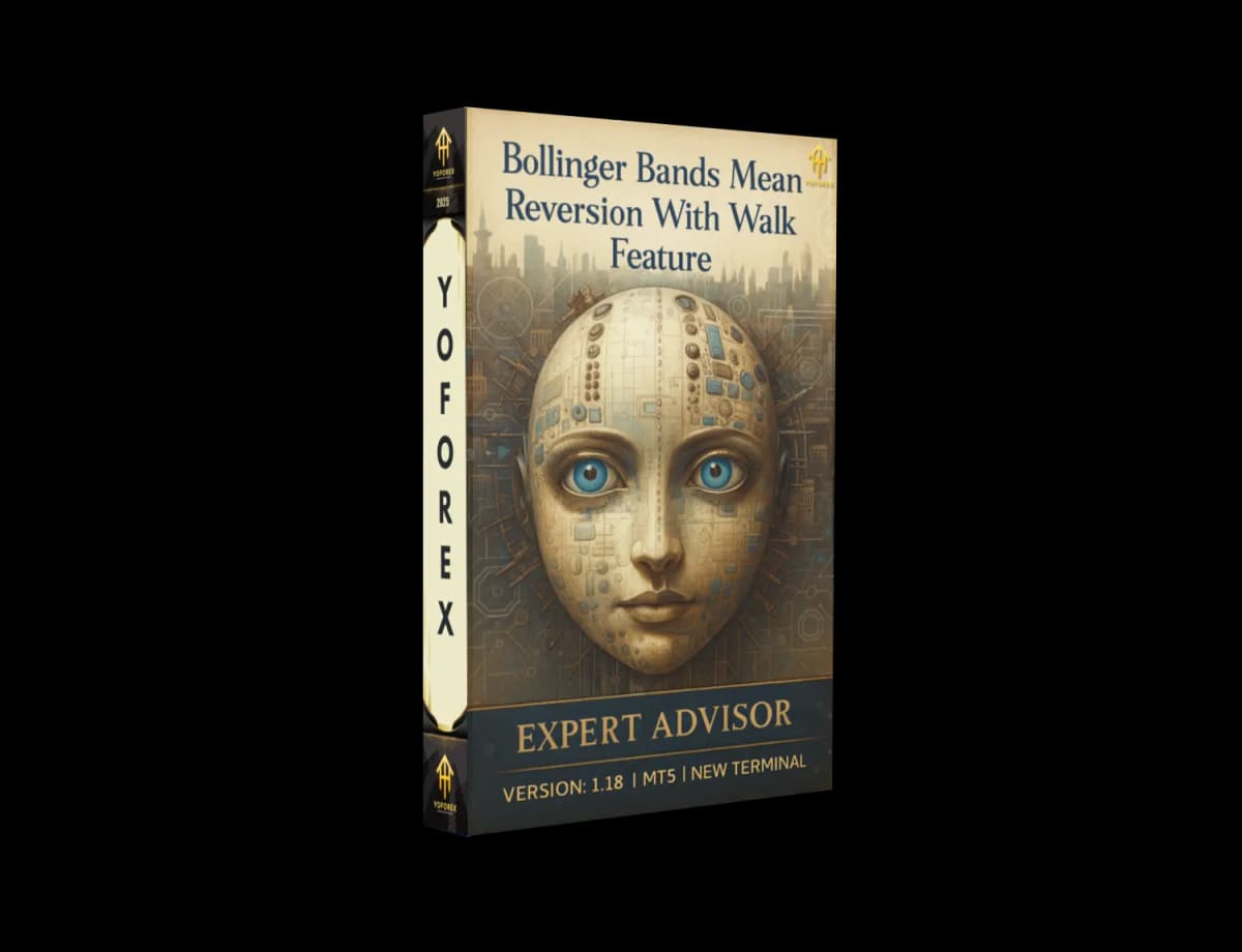 Bollinger Bands Mean Reversion With Walk Feature EA V1.18 MT5