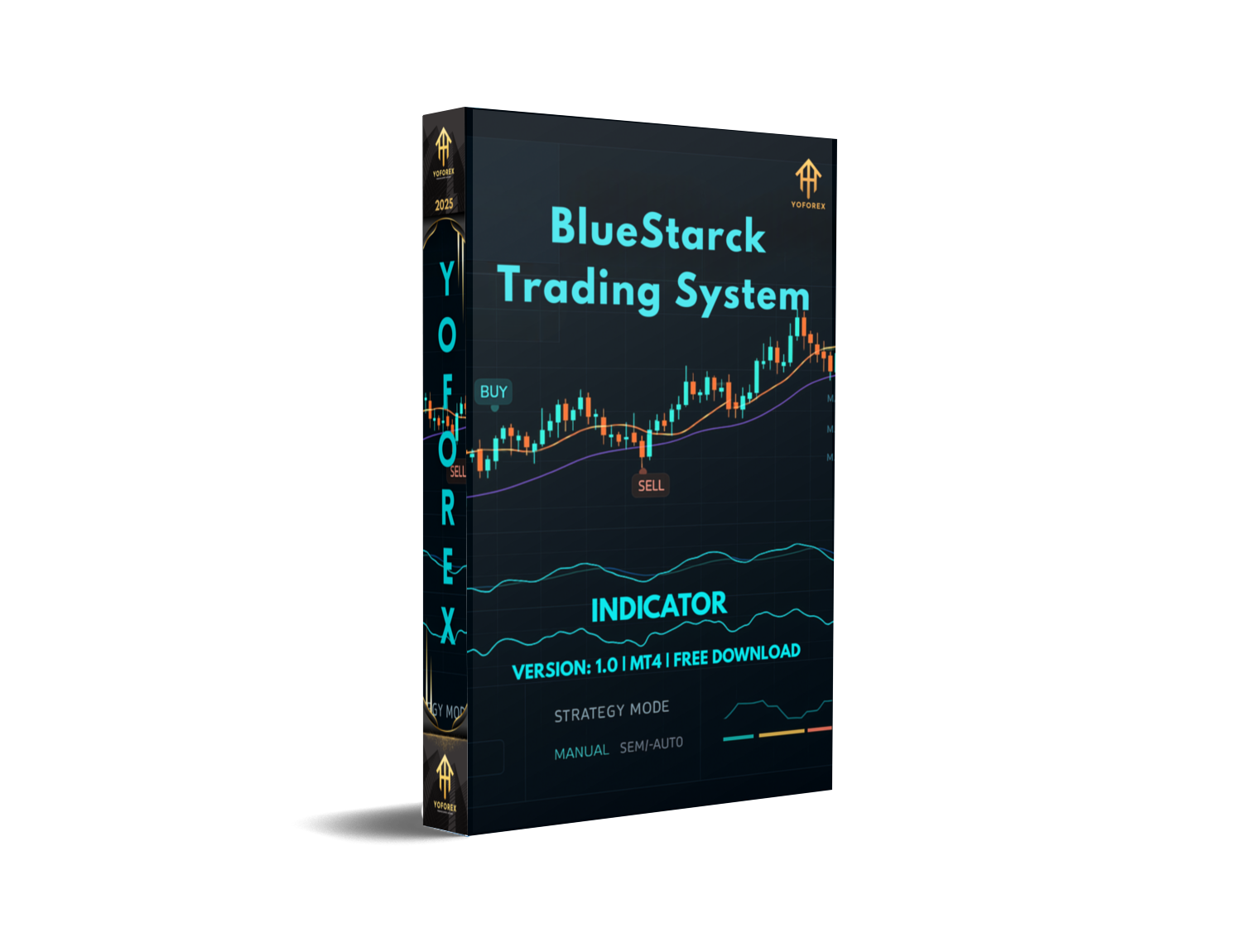 BlueStarck Trading System Indicators V1.0 MT4 A Smart Toolkit for Precise Market Entry – FREE DOWNLOAD