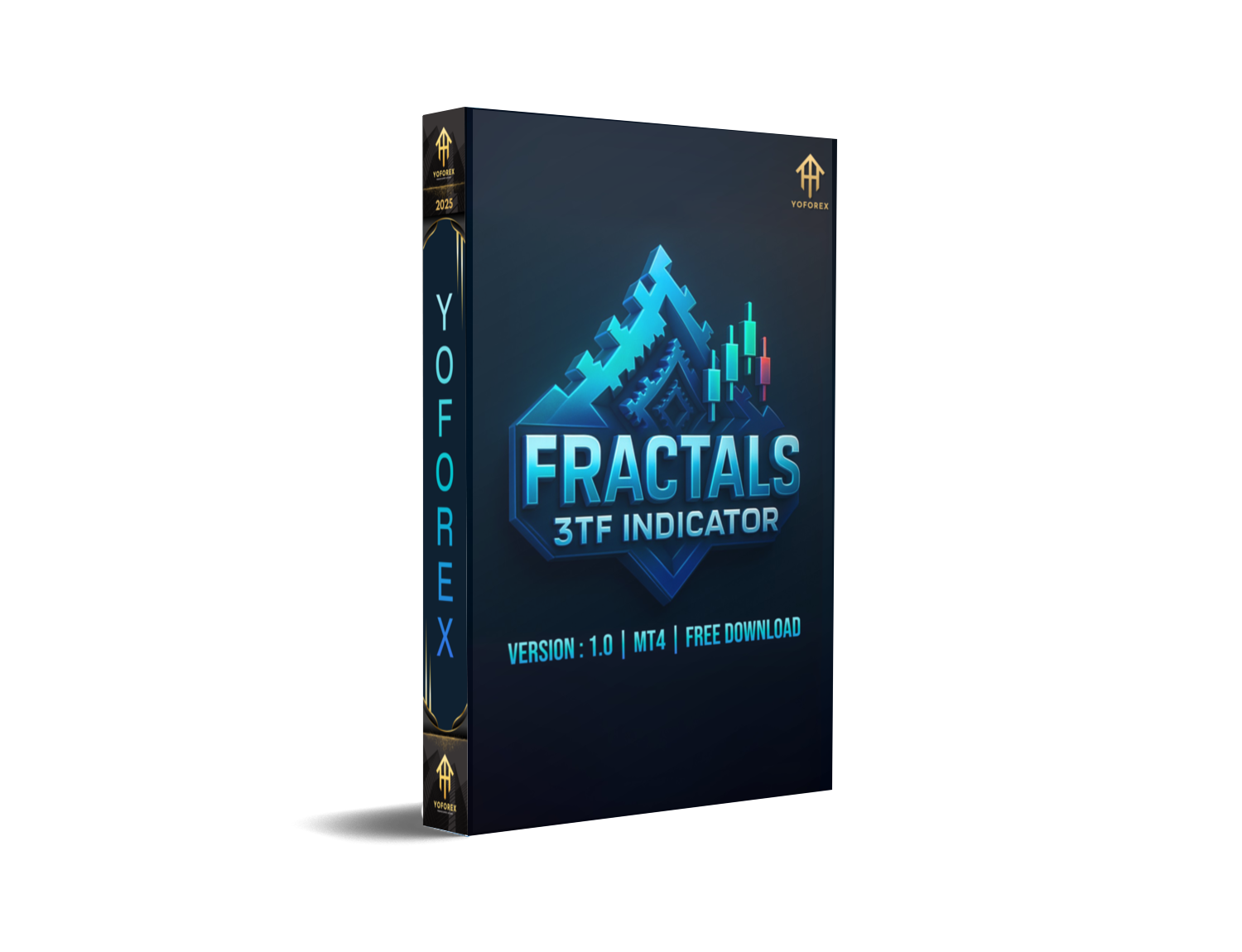 Fractals 3TF Indicator MT4