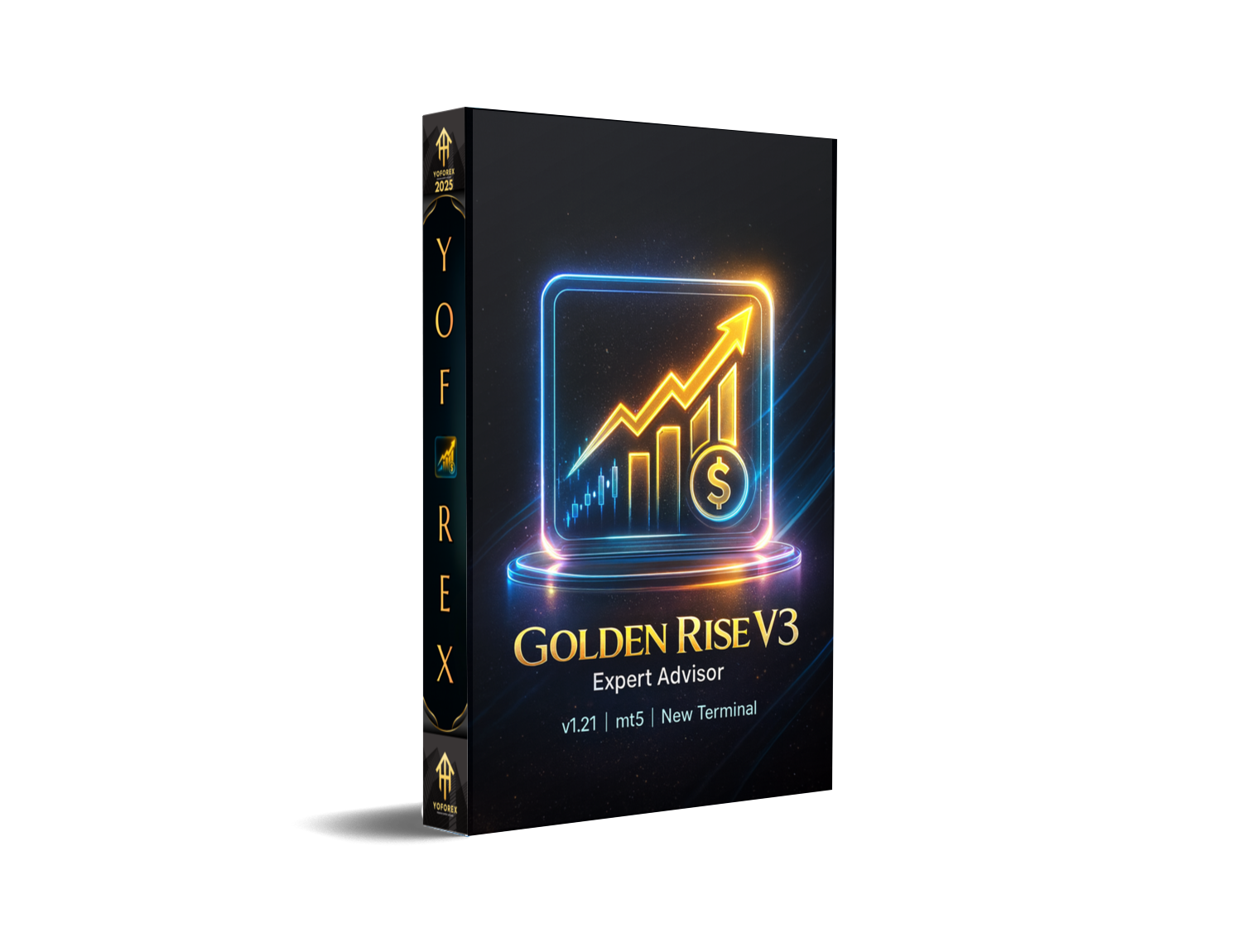 Golden Rise V3 EA V1.21 MT5 – Smart XAUUSD Automation for Modern Traders