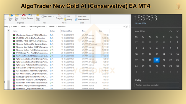 algotrader new gold ai (conservative) ea