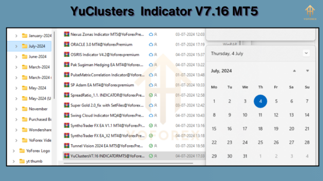 yuclusters indicator v7.16 mt5