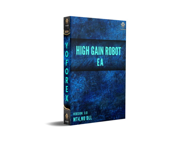 high gain robot logo