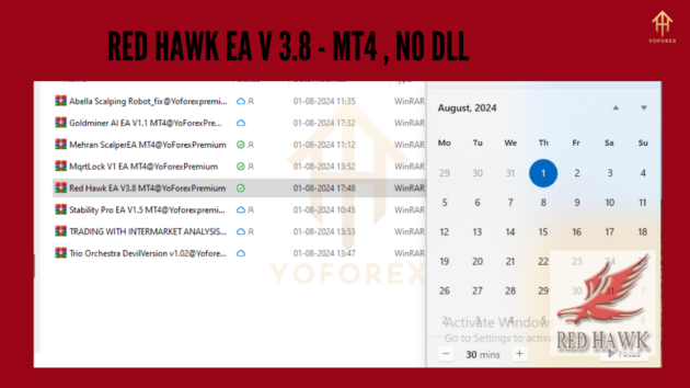 red hawk eav 3.8 mt4