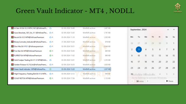 green vault indicator mt4