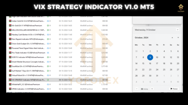 vix strategy indicator v1.0