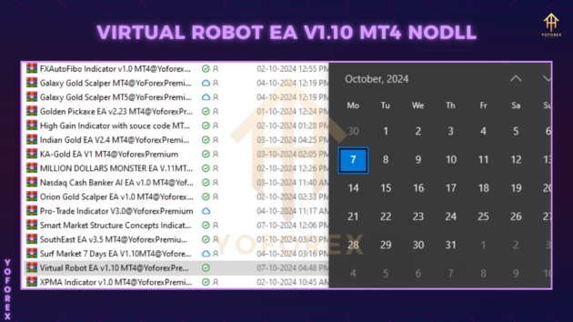 virtual robot ea v1.10