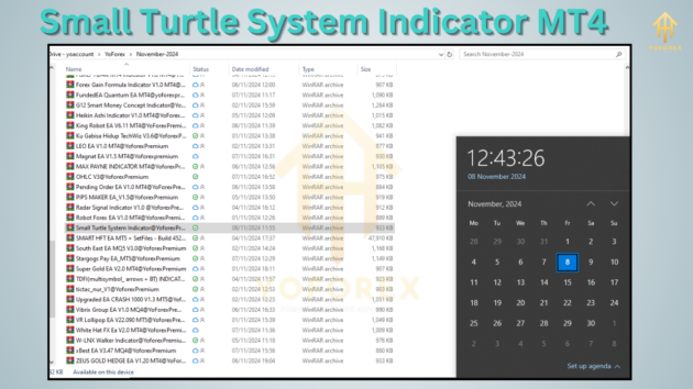 small turtle system indicator