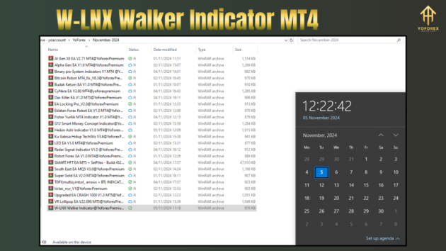 w-lnx walker indicator