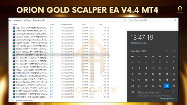 orion gold scalper ea v4.4