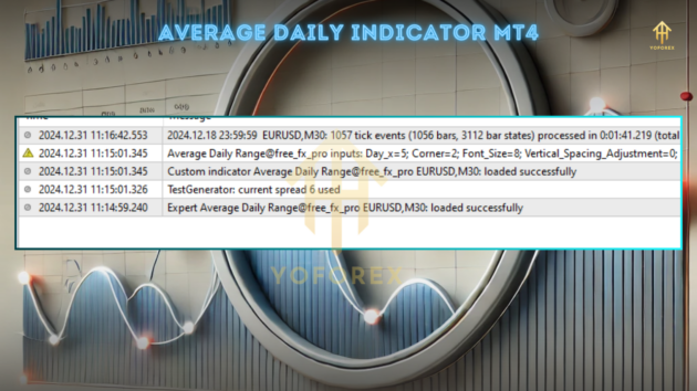 average daily range