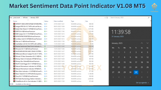 market sentiment data point indicator v1.08